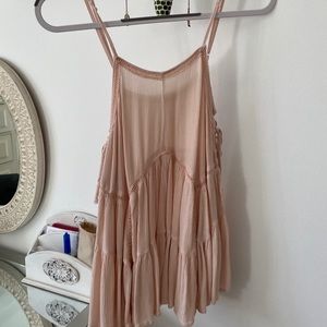 Light pink tank top